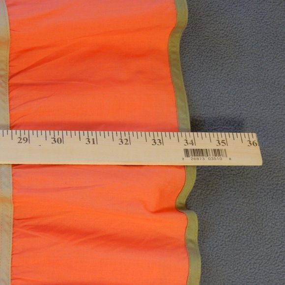 Talbots Skirt Medium W32 Pink Cotton Full Lined Maxi Spring Easter Career Office - Picture 5 of 8